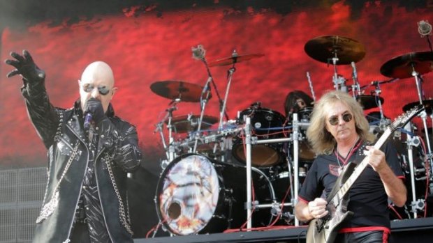 Judas Priest put on a memorable show, too bad so few fans turned out to see them.