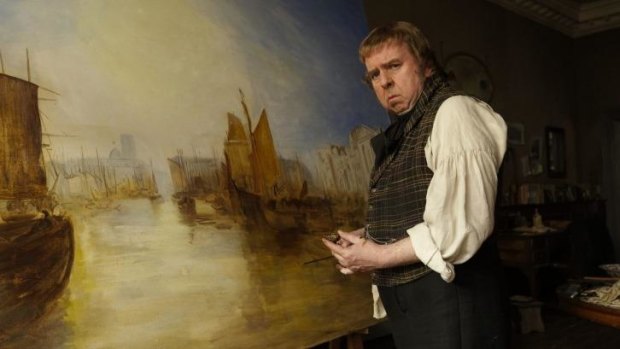 Timothy Spall in "Mr Turner".