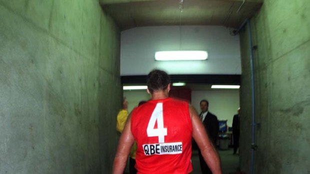 Crowd puller &#8230; Swans great Tony Lockett was a favourite of the fans once he came to Sydney.