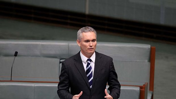 Pleaded his case ... Craig Thomson is being referred to the privileges committee again for allegedly misleading Parliament during his statement on Monday.