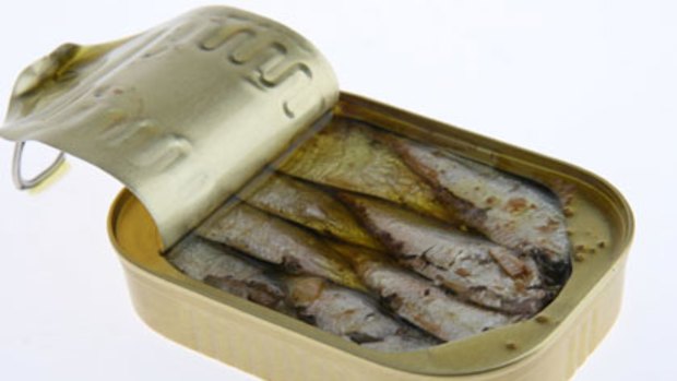 No shame in it ... Tinned fish doesn't mean poor quality is some parts of the world.