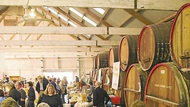 The food heritage and culture of the Barossa are easy to find at the farmers market.