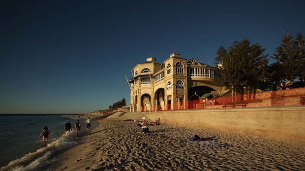 Water-front suburbs such as Cottesloe could be under threat by rising sea levels.