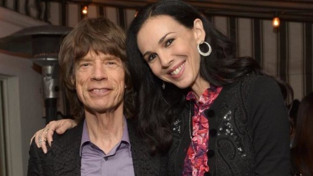 Insurance turned down: Mick Jagger with girlfriend L'Wren Scott.