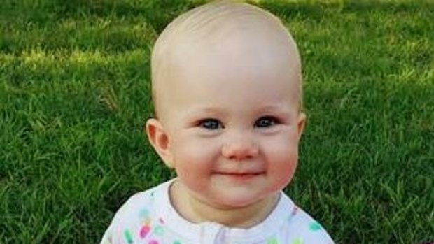 One of last year's Bonds Baby Search winners in the popular Confetti Wondersuit.