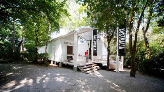 The Philip Cox-designed temporary pavilion in Venice's Giardini was constructed in 1988.