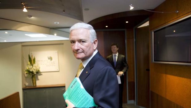 Nick Greiner, the chairman of Infrastructure NSW ... "I don't actually have a problem with my legacy."