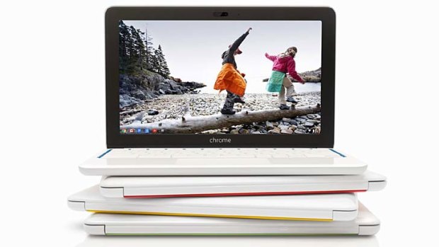 The Chromebook 11, made by HP.