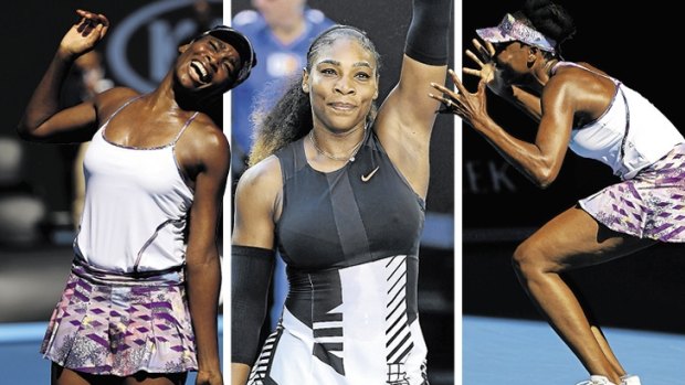 Showdown: Venus and Serena Williams will play in the 2017 Australian Open.