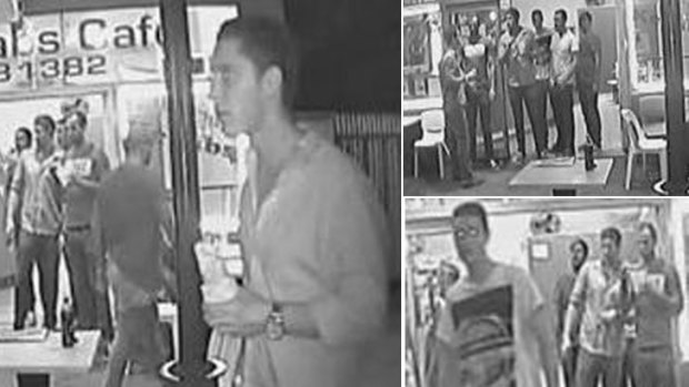 Police want to speak to the men pictured over the fatal assault in Northbridge.