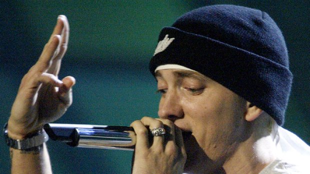 American rapper Eminem.