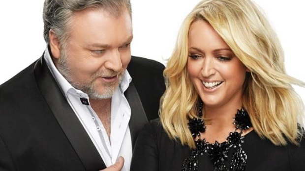 They's back: Breakfast duo Kyle Sandilands and Jackie Henderson have regained the top FM spot.