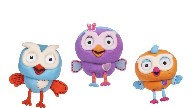 Feathered friends: stars of the Giggle and Hoot spin-off.