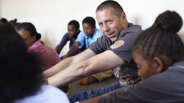 Geoff Hucker: an angel of mercy in Ethiopia.
