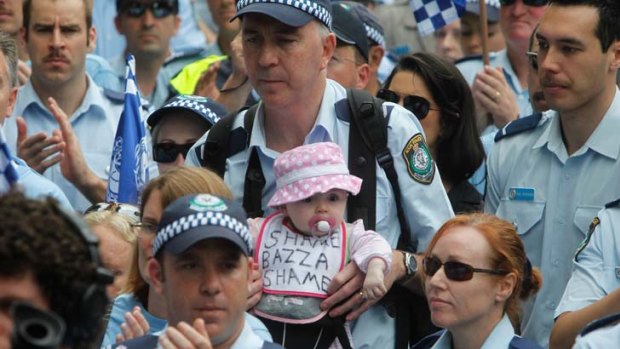 "In regards to the day-to-day functioning in NSW police, such as shop-lifting, minor stealing, break and enters, no police officers would be attending" ... Scott Weber.