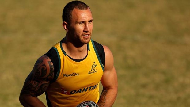 One of the first picked ... Quade Cooper.
