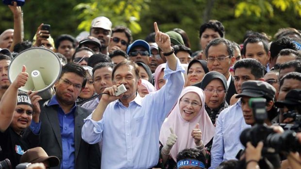 Anwar Ibrahim &#8230; needs to give his coalition momentum.