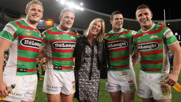 No mass exodus: there will be plenty of remaining Burgi for Rabbitohs fans to cheer on next year.