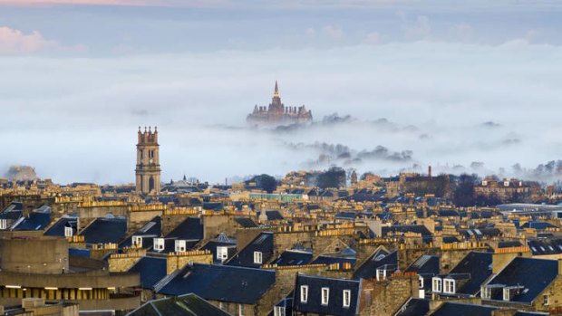 Iconic: Edinburgh vista.