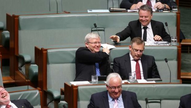 Kevin Rudd: will he oust Julia Gilard?