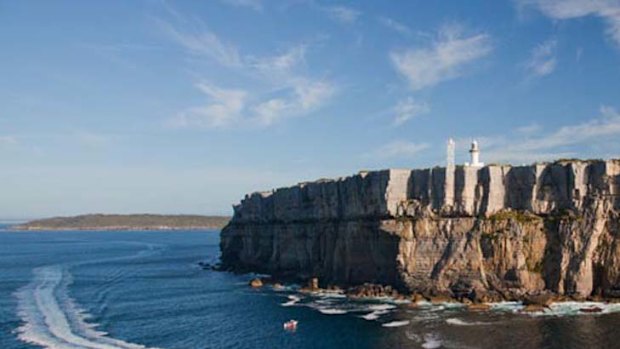 At risk ... Jervis Bay's marine park may lose environmental protection.