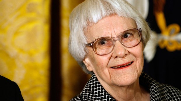 Author Harper Lee, who died earlier this year aged 89.