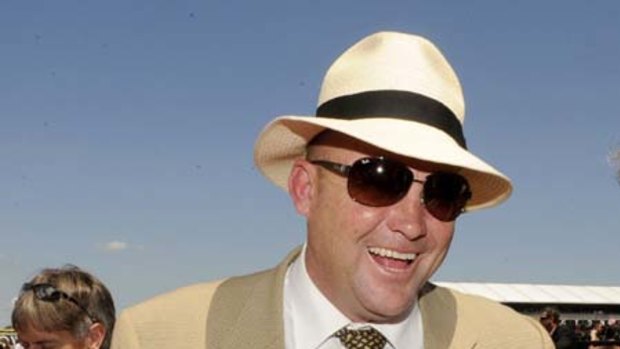 Black Caviar's trainer Peter Moody had good reason to smile yesterday.
