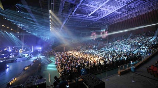Roy Kim, who won talent show <i>Superstar K</i> a few years ago, performs for thousands of fans in South Korea when he's not at Georgetown University.
