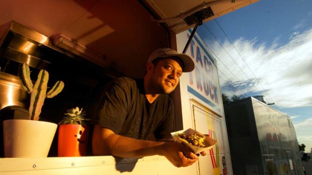 Strict council bylaws are stopping Rafael Rashid from moving his gourmet taco and burger food trucks around Melbourne.