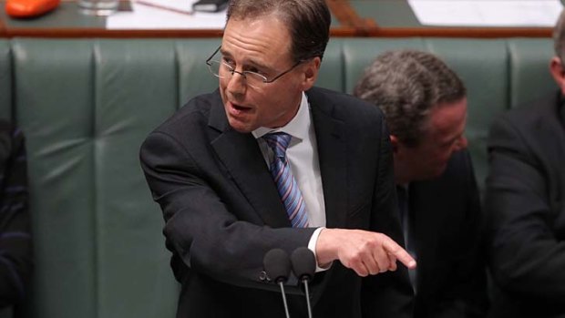 Carbon tax gaffe: Greg Hunt's office swiftly amended the offending press release.