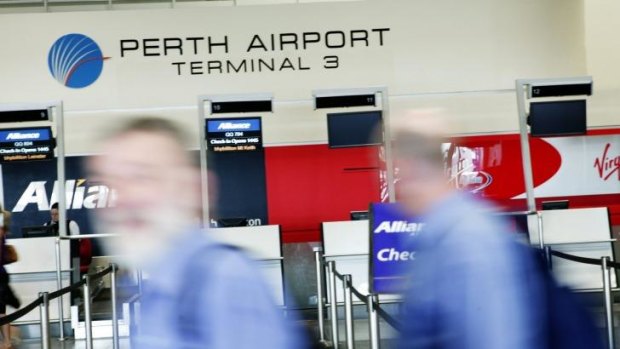 The man was caught at Perth Airport with nearly 3 kilograms of the drug after being scammed, a court has found. 