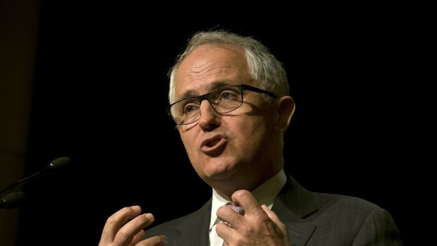 Prime Minister Malcolm Turnbull in Melbourne on Thursday