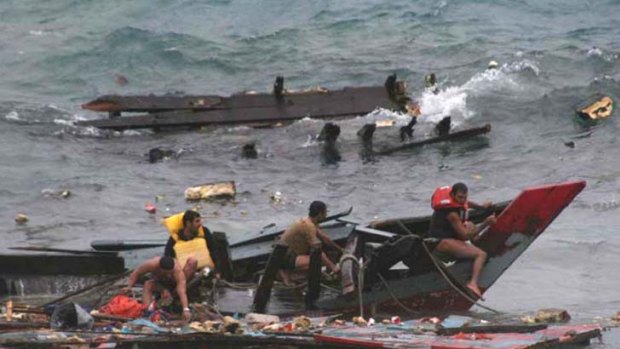 ''There was nowhere on Christmas Island to moor it"  ... 50 people died when an asylum seeker boat sank off Christmas Island in December 2010.