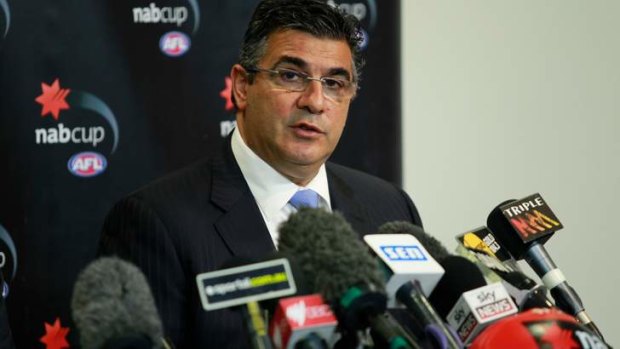 "It's a terribly disturbing situation": Andrew Demetriou.