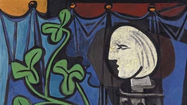 Nude Green Leaves, and Bust, a 1932 painting by Pablo Picasso.