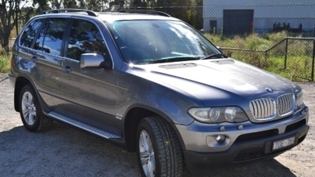 Images of the stolen 4WD linked to the shooting of Stephen Dank