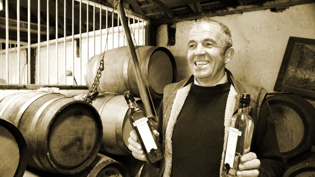 Tasmanian rye whisky maker Peter Bignall.