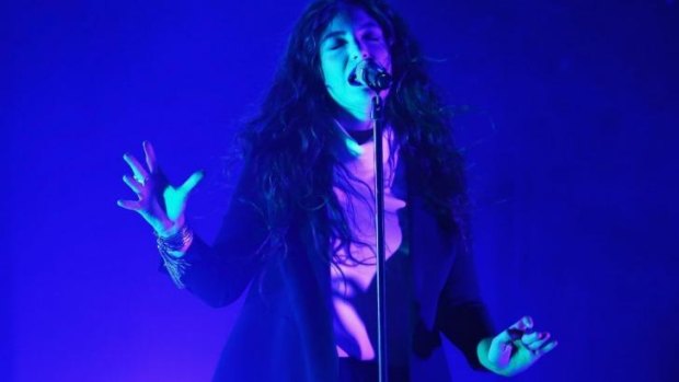 Captivating: While she still has a long way to go, Lorde maintained a strong stage presence.