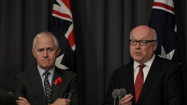 Malcolm Turnbull and George Brandis have given ISPs an ultimatum.