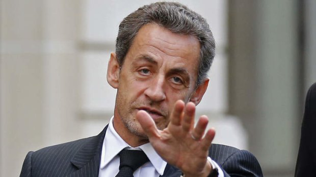 Rumours ... Nicolas Sarkozy is said to be bored and nurturing plans to stand as president again.