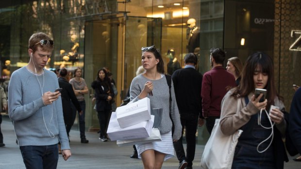 Big brands are turning away from Pitt Street mall and looking to George Street when considering expansion. 