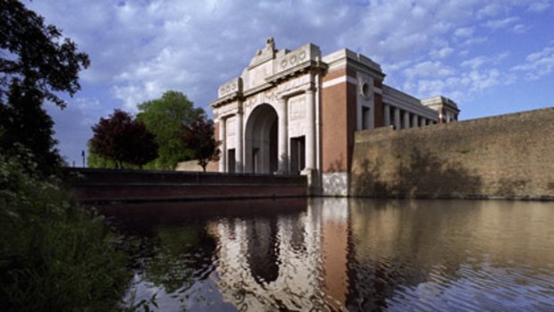 Lest we forget... the Menin Gate Memorial in Ypres commemorates the dead of World War I. The Belgian town was on the frontline, where Australians Walter Peeter and Lewis McGee earned the Victoria Cross.