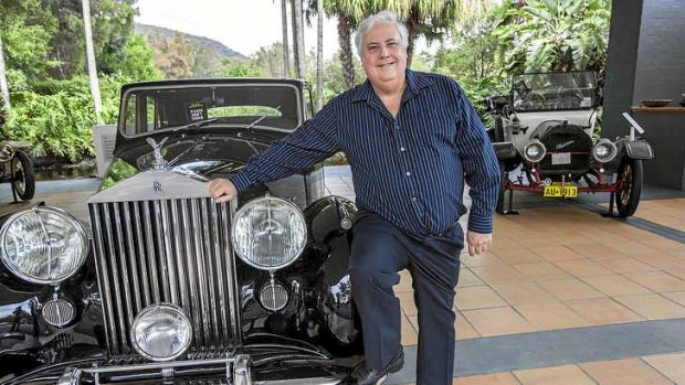 Clive Palmer's list of other assets  includes vintage cars, boats, paintings, planes and helicopters, albeit with no  specific details.
