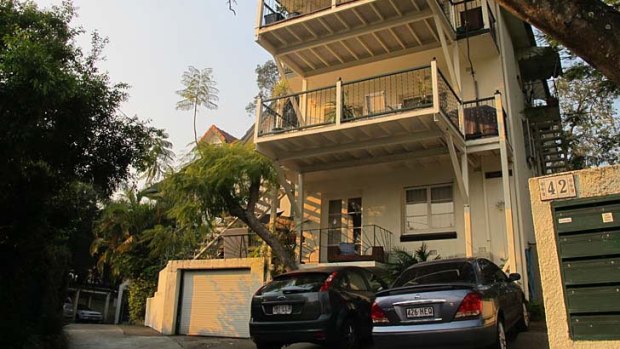 New Farm residents fear the suburb will lose more of its character if this heritage-listed block of flats is demolished. Photo: Bridie Jabour