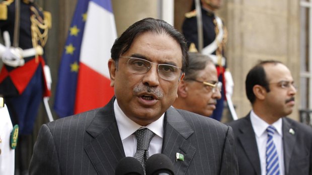 Pakisrtan President Asif Ali Zardari has defended his country against claims it did not do enough.