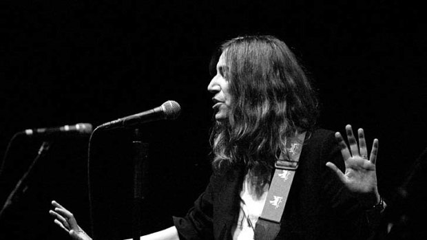 All is art ... Patti Smith in concert in 2008.