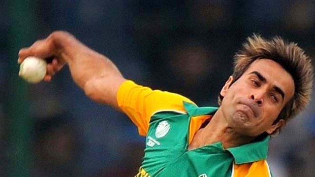 Imran Tahir took four wickets on debut for South Africa.
