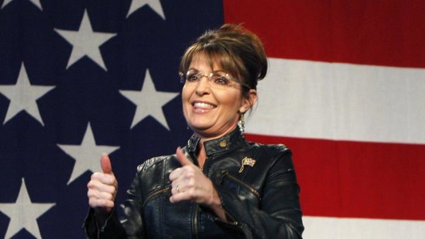 Former Alaska governor and vice presidential candidate Sarah Palin.