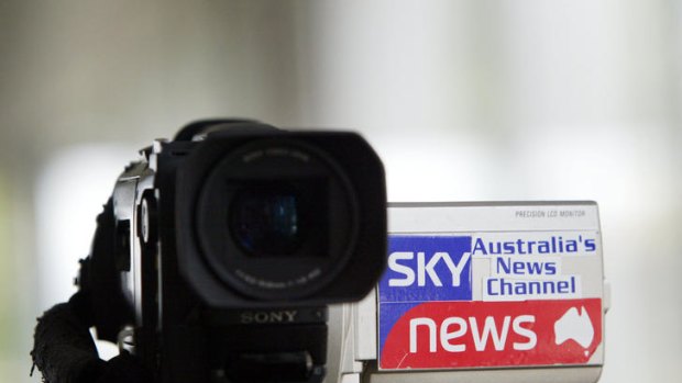 Sky News... knocked back by the government for the Australia Network tender