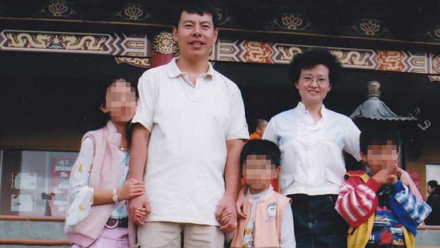 The Lin family of Sydney. The girl on the left is the only surviving family member.